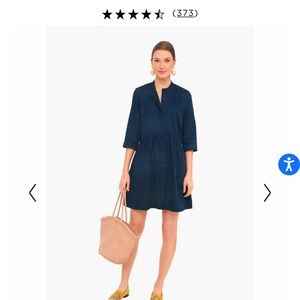 XL Tuckernuck navy royal shirt dress